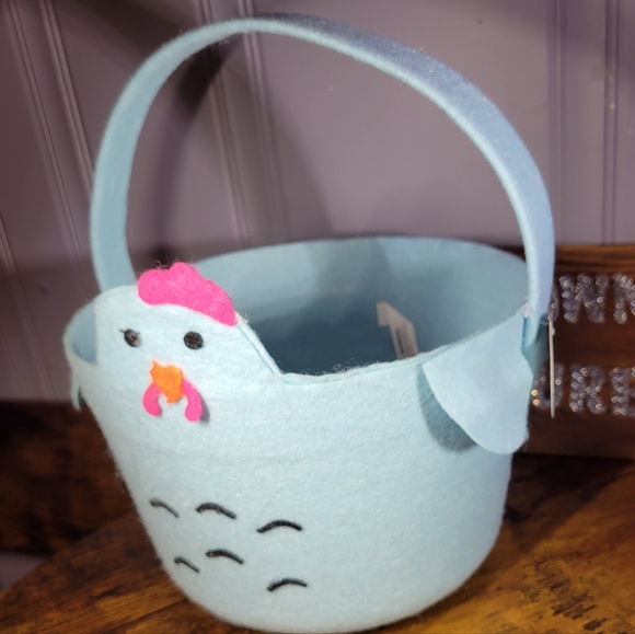 Chicken Easter Basket-blue - Picture 4 of 9